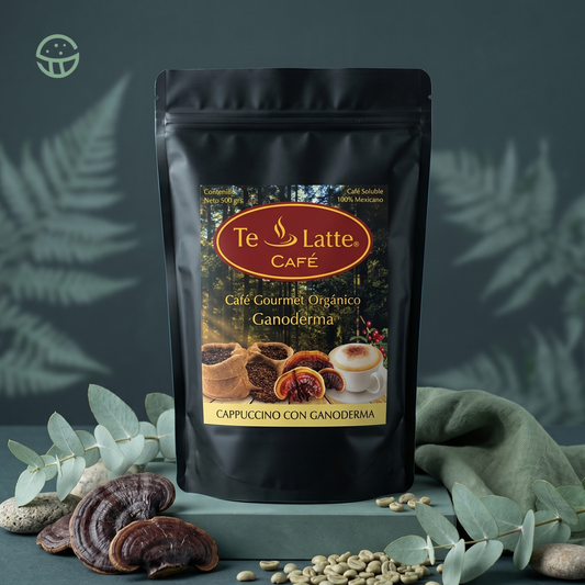 Cappuccino con Ganoderma